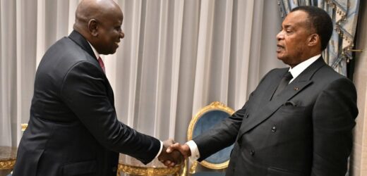 SIGNATURE DE L’ACCORD DE SIEGE AVEC L’OMEX  Sassou Nguesso accorde une audience à Sangaré Sidiki Boubacar