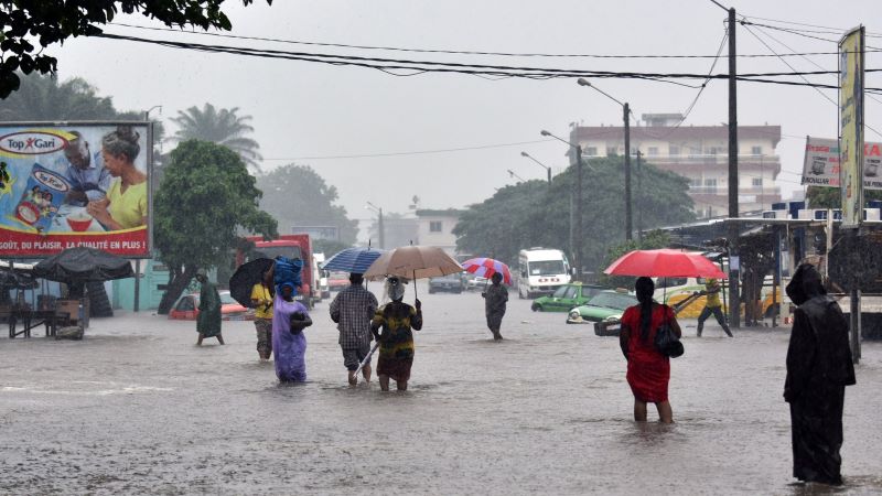 pluies diluviennes Abidjan