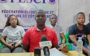 Les activités des associations syndicales estudiantines suspendues en Côte d’Ivoire après le meurtre d’un étudiant