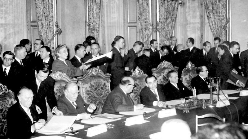 Il y a 71 ans, les puissances occidentales signaient « Les accords de Paris »