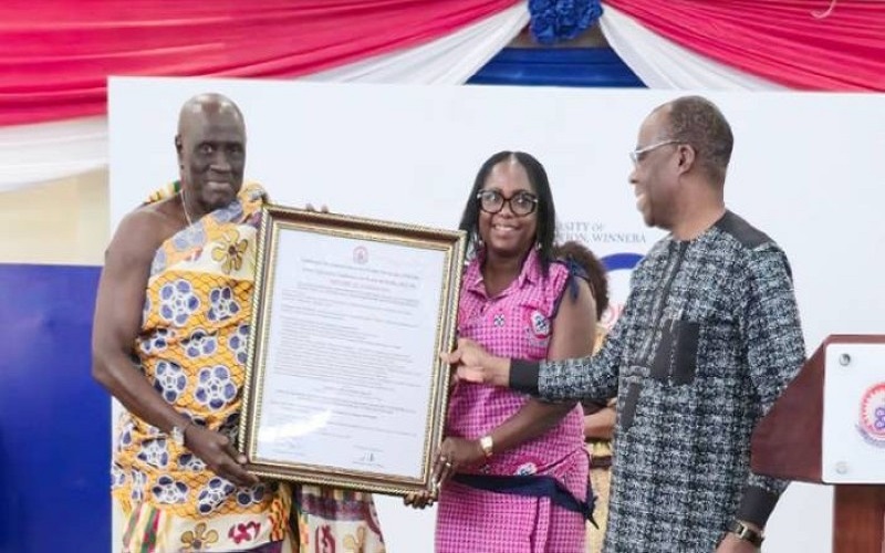 Le Professeur Amoa Koidio Urbain honore la Côte d’Ivoire au Ghana