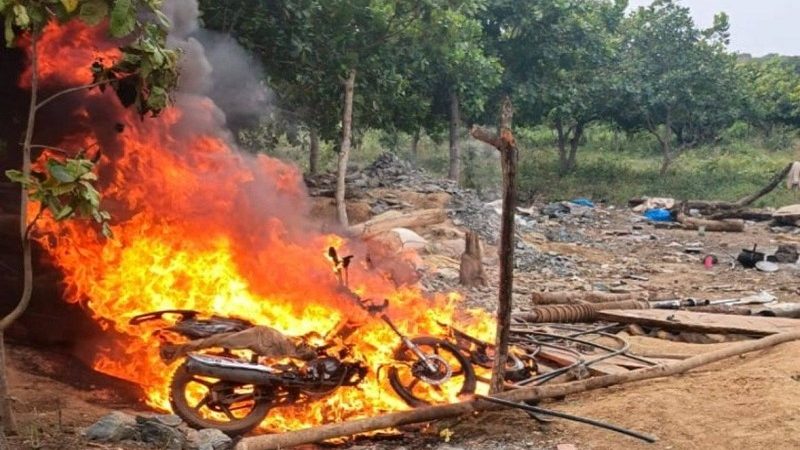 La gendarmerie démantèle des sites illégaux d’orpaillage