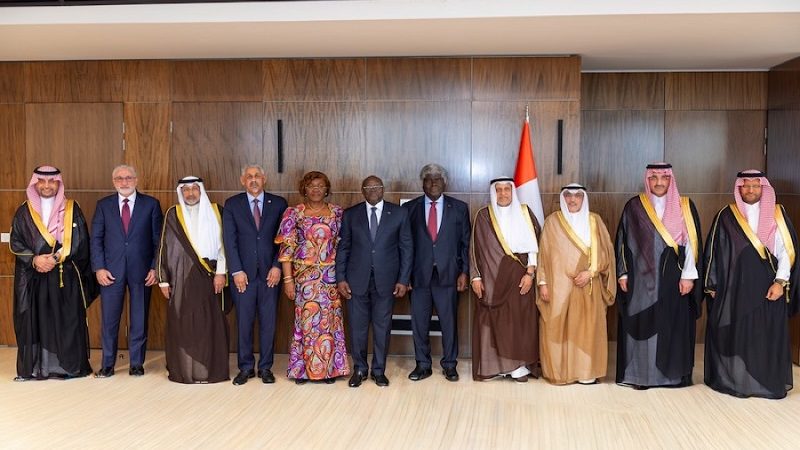 Le Vice-Président échange avec le Groupe de Coordination Arabe et la BAD