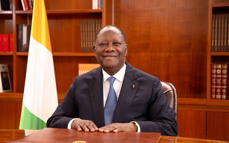 Alassane Ouattara salue le courage des Éléphants après l’élimination en quarts
