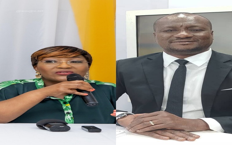 Marie-Laure N’Goran et Franck Ettien officiellement en lice pour la présidence de l’UNJCI