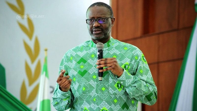 Le PDCI-RDA annonce une restructuration du parti, selon Thiam