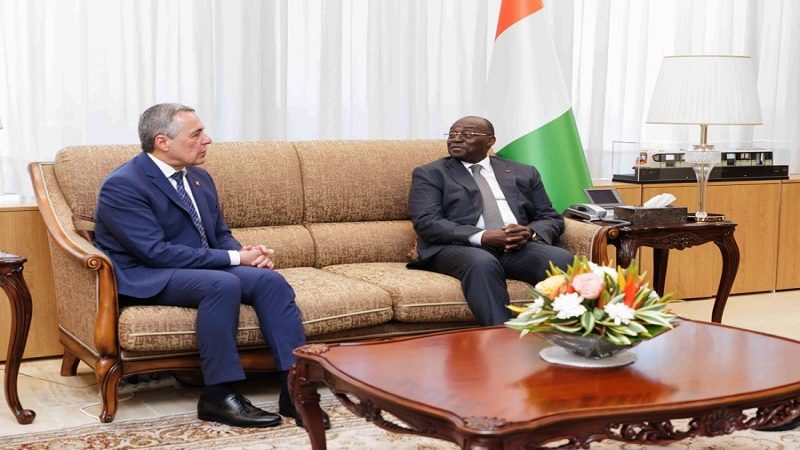 Côte d’Ivoire /entretien entre le Vice-Président ivoirien et son homologue suisse
