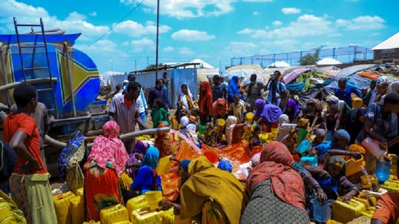 distribution d'eau potable
