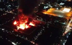 Côte d’Ivoire /un violent incendie ravage le grand marché de Bondoukou, d’importantes pertes redoutées