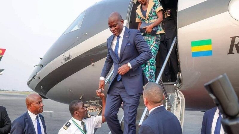 Côte d’Ivoire – Fête de l’indépendance / le Président gabonais Brice Clotaire Oligui Nguema à Abidjan