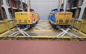 Métro d’Abidjan / cinq locomotives acheminées vers le site d’Abobo-Sagbé